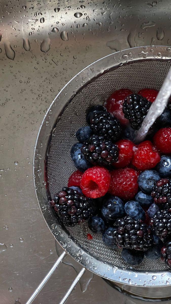Rustic Berry Harvest: Freshness in a Basket